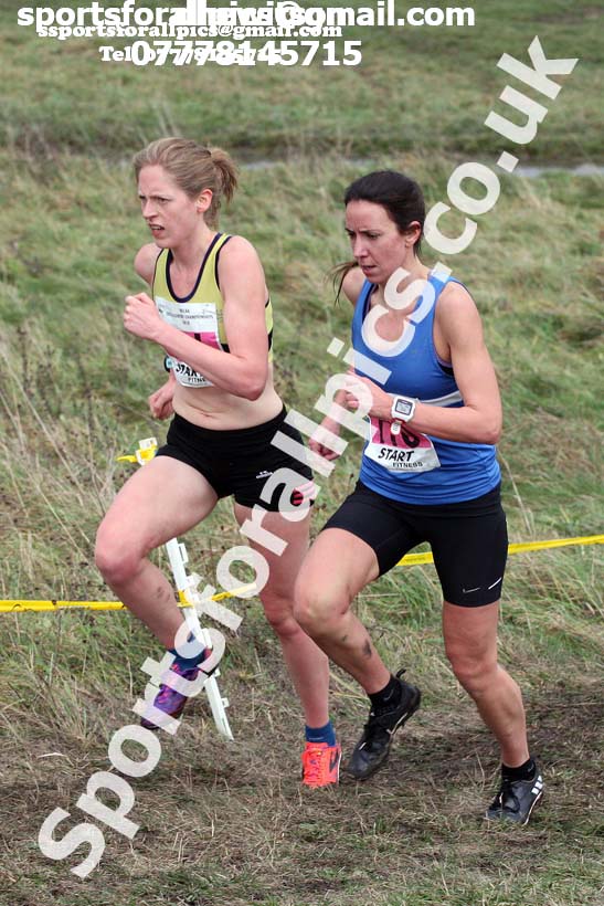 Senior womens North Eastern Cross Country, 2018 Northern Cross Country Champs., Wrekenton, Gateshead. Photo:  David T. Hewitson/Sports for All Pics